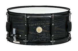 TAMA - WP1465BK-BOW SNAREDRUM WOODWORKS 14X6.5 BLACK OAK WRAP